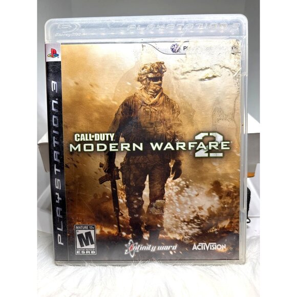 Call Of Duty: Modern Warfare 2 PS3 Complete With Case & Manual preowned Battle - Picture 1 of 3